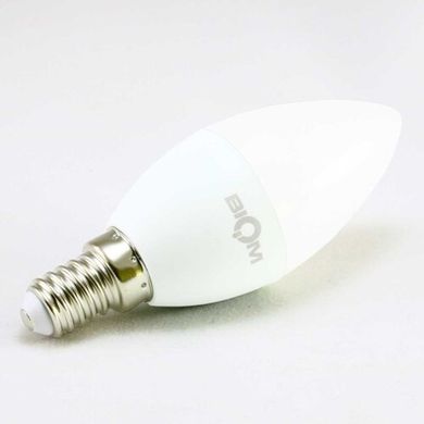 Светодиодная лампа Biom BT-550 C37 4W E14 4500К матовая
