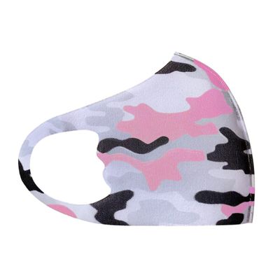 Защитная маска Pitta Military PС-MP, размер:детский, military розовый