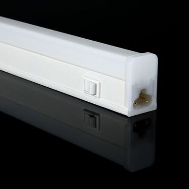 Світильник світлодіодний Biom T5-061060-S 10Вт 6000K AC220 пластик з кнопкою