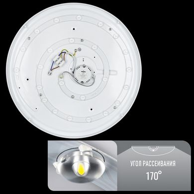 Світильник світлодіодний Biom DEL-R20-30-4-DIY 4500K 30Вт без д/у