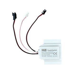 Сенсорный выключатель для зеркал LB-03A , 1 клавиша, 1*65W, dimmer, DC12-24V