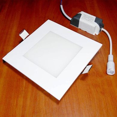Светильник светодиодный Biom PL-S6 W 6Вт квадратный белый (LF-6-01)
