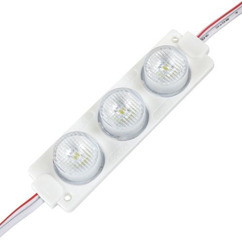 Светодиодный модуль BRT XG6 3030-3 led W 3W 12В 7000K линза 3