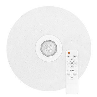 Светильник светодиодный Biom SMART SML-R26-70-M-RGB 3000-6000K+ RGB 70Вт с д/у музыкальный BT APP