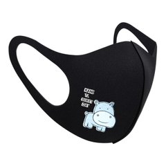 Защитная маска Pitta Black Hipo PT-BH, размер: подростковый, черная