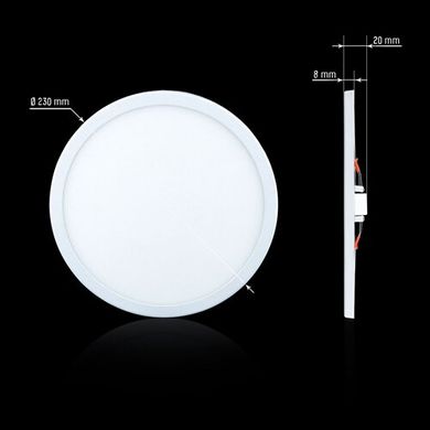 Світильник світлодіодний Biom СL-R22W-5 22Вт круглий 5000К