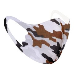 Защитная маска Pitta Military PС-MB, размер:детский, military, коричневый