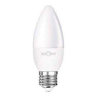 Светодиодная лампа Biom BT-706 C37 10W E27 4500К матовая