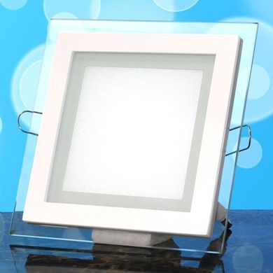 Светильник светодиодный Biom GL-S12 WW 12Вт квадратный теплый белый (LF-12)