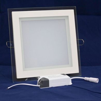 Светильник светодиодный Biom GL-S18 WW 18Вт квадратный теплый белый (LF-18)