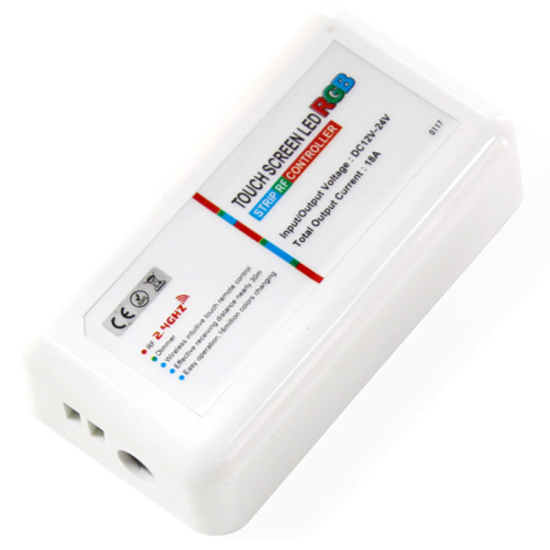 Контроллер RGB OEM 18А-2.4G-Touch белый