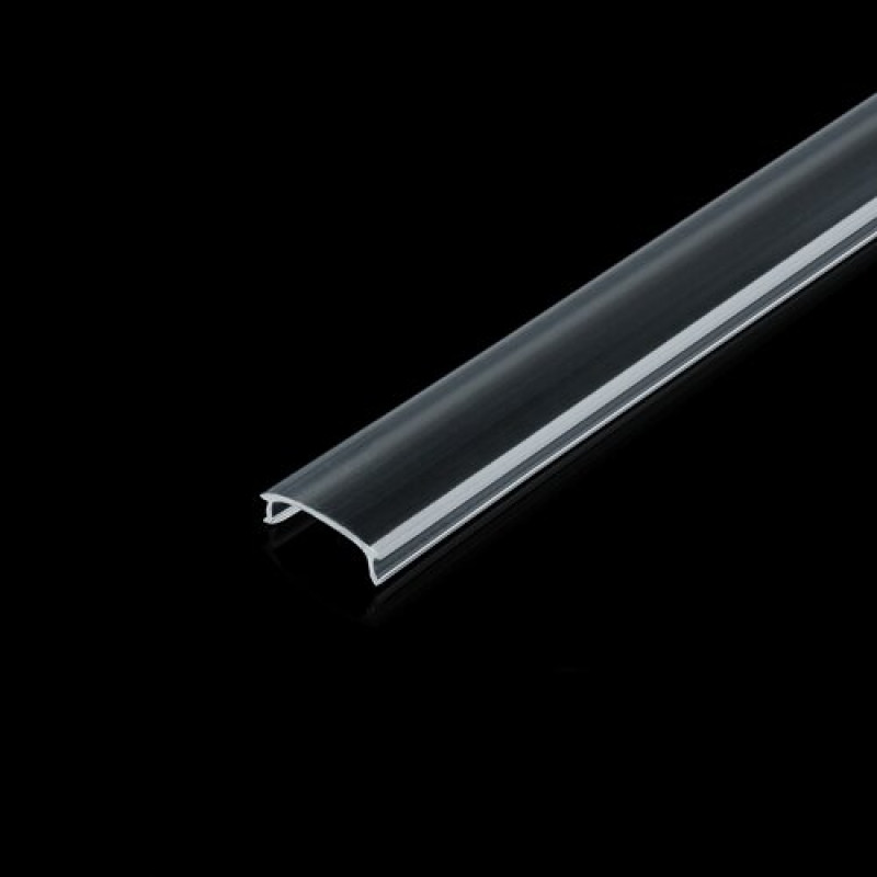 Рассеиватель прозрачный BIOM LC-U для LED профиля, м