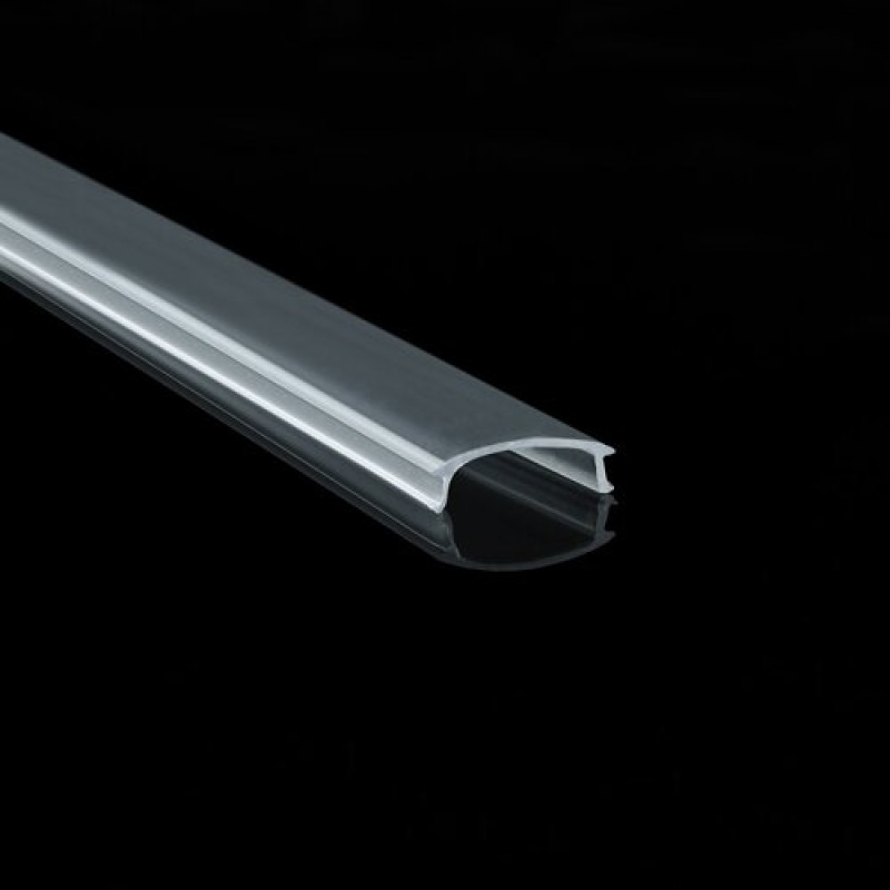 Рассеиватель прозрачный BIOM LC-U для LED профиля, м
