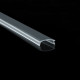 Рассеиватель прозрачный BIOM LC-U для LED профиля, м