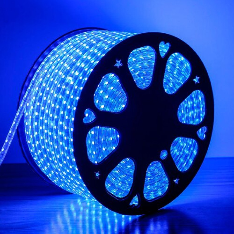 Світлодіодна стрічка JL 5050-60 RGB 220В IP68, герметична, 1м