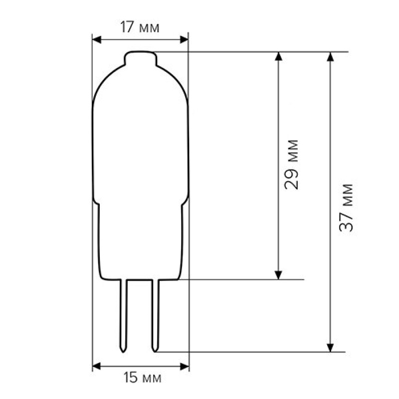 Светодиодная лампа Biom G4 2W 2835 PC 3000K AC220
