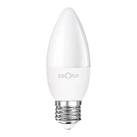 Светодиодная лампа Biom BT-588 C37 9W E27 4500К матовая