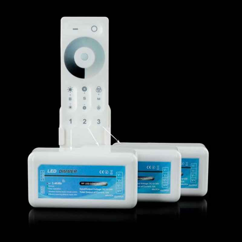 Пульт д/к OEM D-REM-2.4G-Touch-3-zone для димера