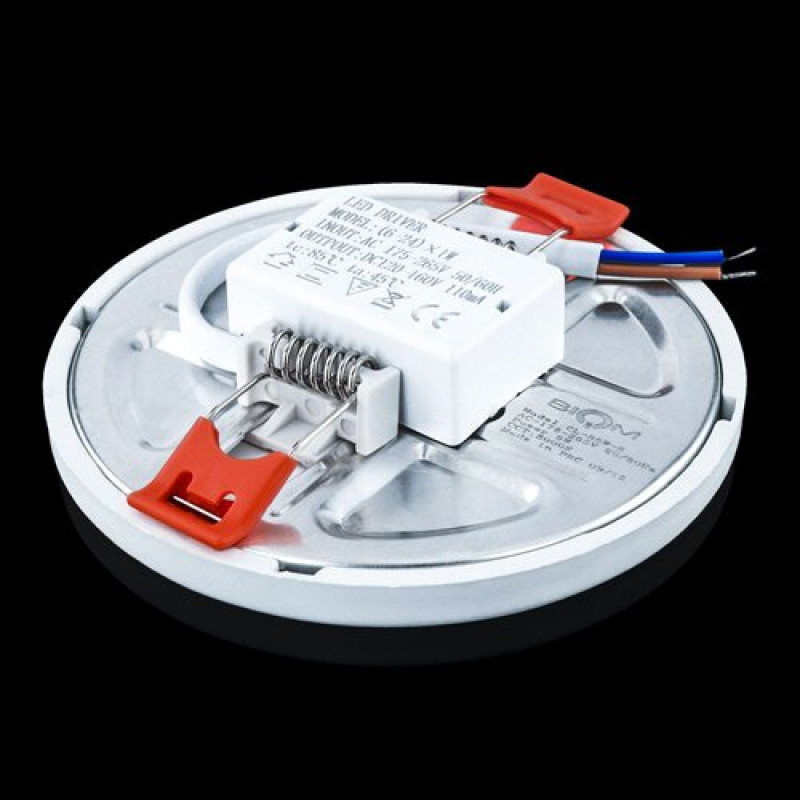 Светильник светодиодный Biom СL-R6W-5/2 NEW 6Вт круглый 5000К