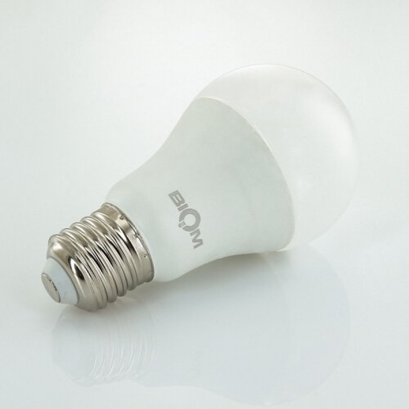 Светодиодная лампа Biom BT-532 A60 12W E27 4500К switch dimmable матовая