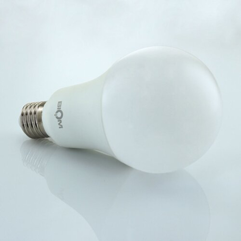 Светодиодная лампа Biom BT-520 A80 20W E27 4500К матовая