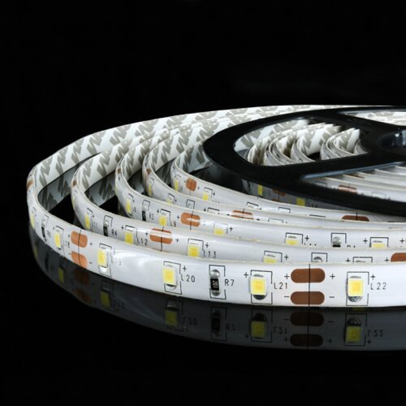 Светодиодная лента OEM ST-12-2835-60-CW-65 белая, герметичная, 1м