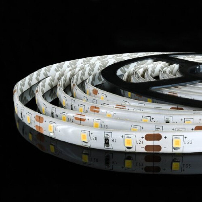 Светодиодная лента OEM ST-12-2835-60-WW-65 теплая белая, герметичная, 1м
