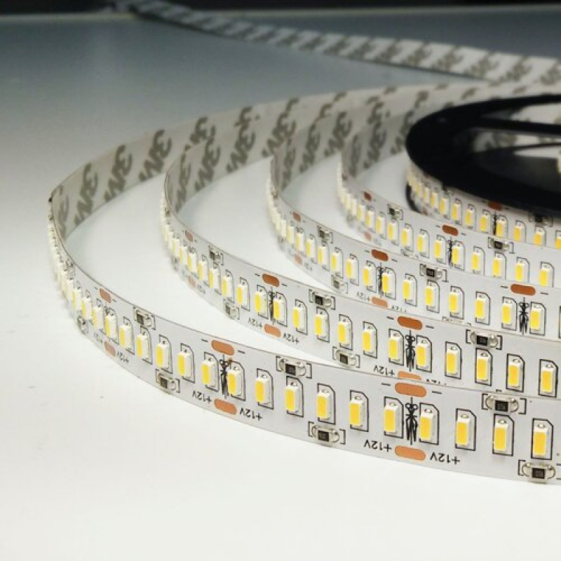 Светодиодная лента OEM ST-12-2835-240-WW-20 теплая белая, негерметичная, 1м