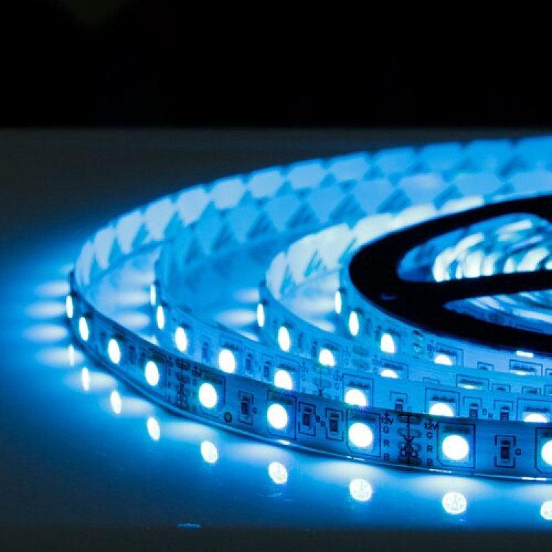 Светодиодная лента OEM ST-12-5050-60-RGB-20, негерметичная, 1м