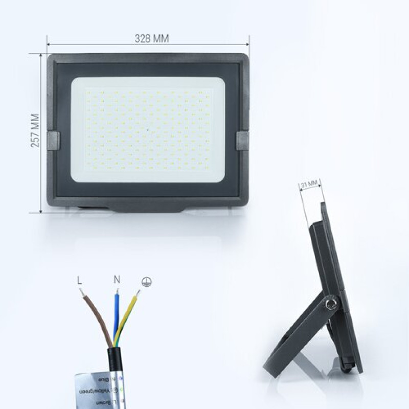 Светодиодный прожектор BIOM 150W S5-SMD-150-Slim 6200К 220V IP65