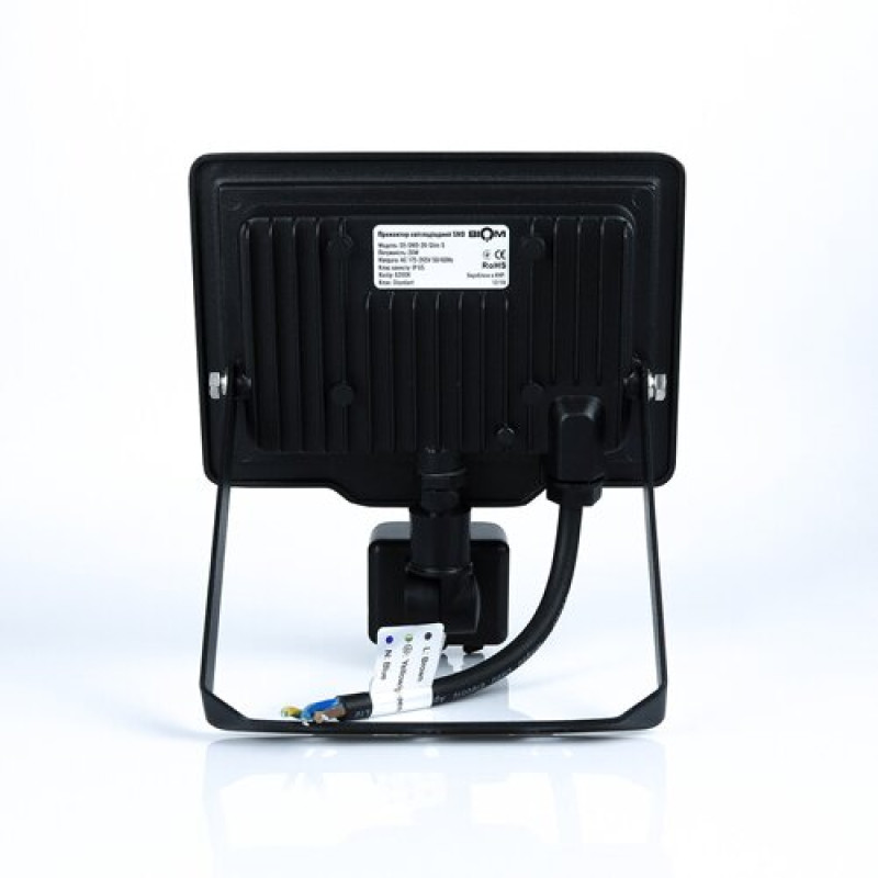 Светодиодный прожектор BIOM 20W S5-SMD-20-Slim+Sensor 6200К 220V IP65 с
