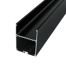 Профиль алюминиевый BIOM LSB-50B 50*70мм черный, 2м