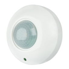 Инфракрасный датчик движения BIOM IRM-03W max 1200Вт 360° , потолочный, белый