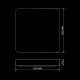 Светильник светодиодный Biom SMART SML-S21-90/2-DIY 3000-6000K 90Вт с д/у