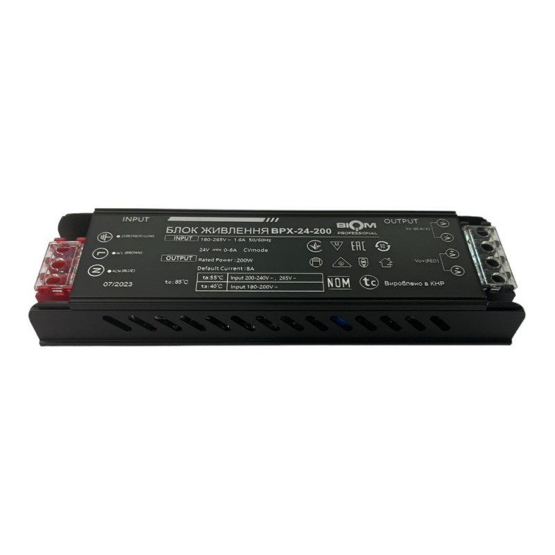 Блок питания BIOM Professional DC24 200W BPX-24-200 8А