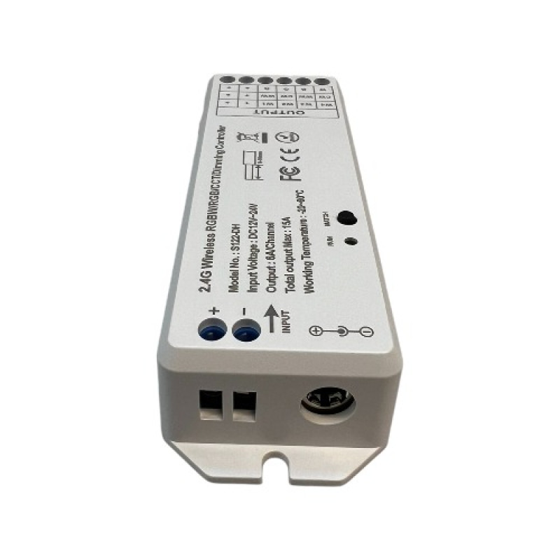 Контроллер универсальный U-R-01-15A-2,4G (6A*4канала) (RGB/диммер)