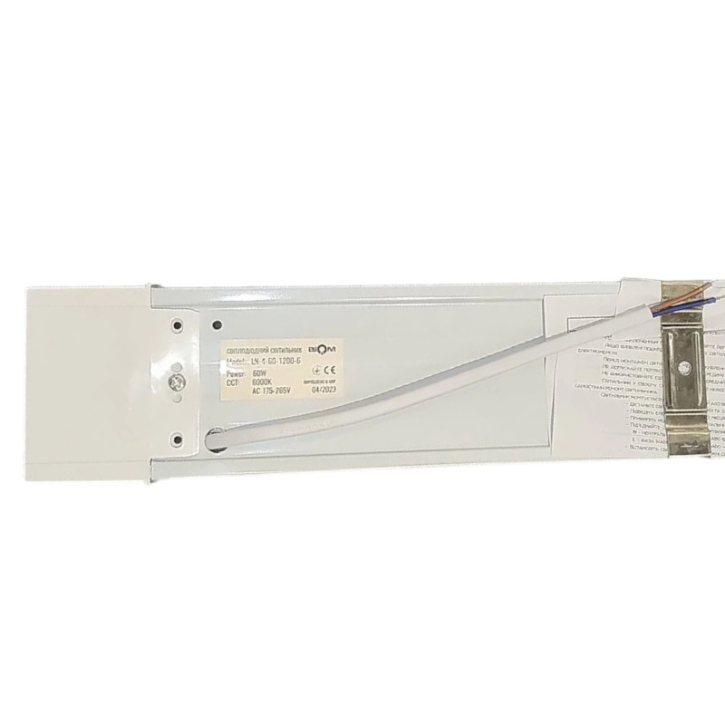 Линейный LED светильник LN-4-60-1200-6 60W 6200К 1200mm