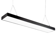 Линейный LED светильник LN-5-64-12170-5-B 64W 5000К 1200mm черный с подвесом