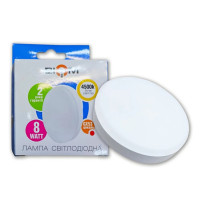 Светодиодная лампа Biom BT-595 GX53 8W 4500К матовая