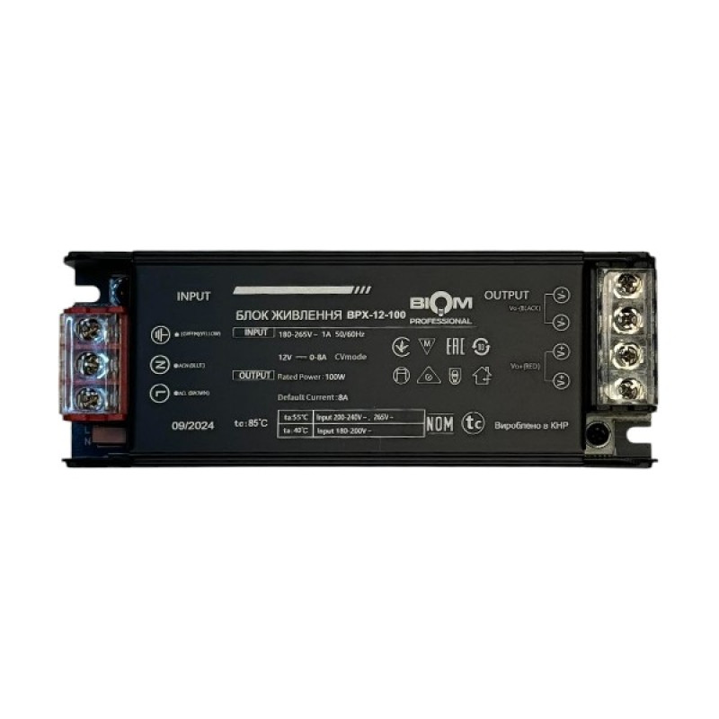 Блок питания BIOM Professional DC12 100W BPX-12-100 8,3А
