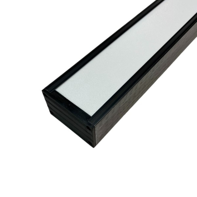 Линейный LED светильник LN-5-36-12070-5-B 36W 5000К 1200mm черный с подвесом