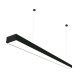 Линейный LED светильник LN-5-36-12070-5-B 36W 5000К 1200mm черный с подвесом