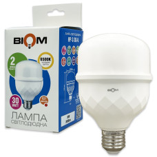 Светодиодная лампа Biom HP-2-30-6 T80 30W E27 6500К