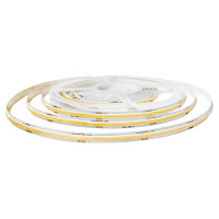 Светодиодная лента BIOM Professional BPS-G4-24-8-COB-480-WW теплый белый, негерметичная (10м), 1м