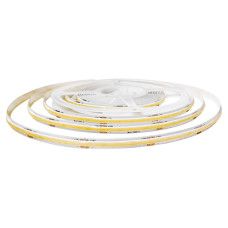 Світлодіодна стрічка BIOM Professional BPS-G4-24-8-COB-480-WW теплый белый, негерметичная (10м), 1м