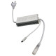 Диммер OEM D-500W-230-IR12-B AC230V черный с пультом