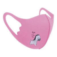 Защитная маска Pitta Pink Zebra PC-P, размер: детский, розовая